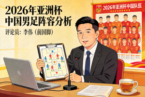前国脚李伟评论员分析2026年亚洲杯中国男足阵容